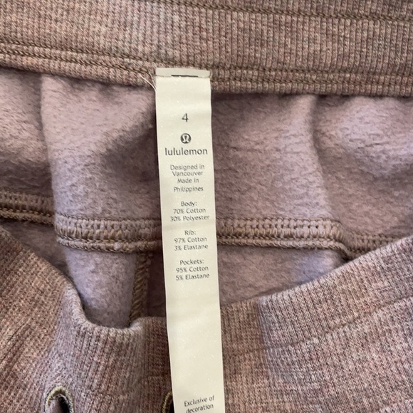 LuluLemon Joggers: Heather Purple Soft - Picture 5 of 7